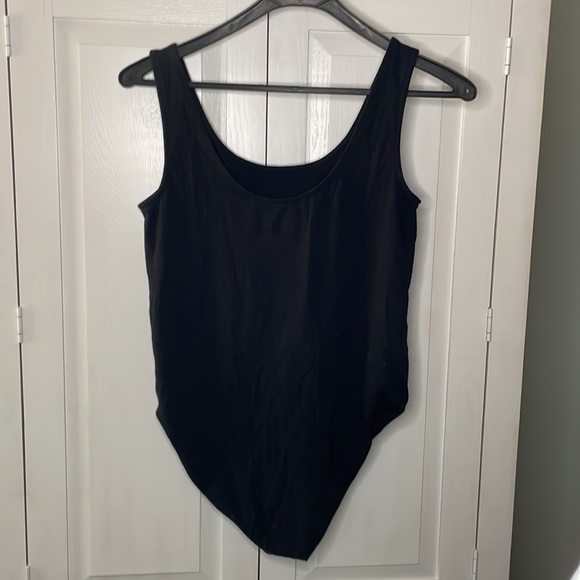 Gap Black Tank Bodysuit Large - Picture 2 of 3